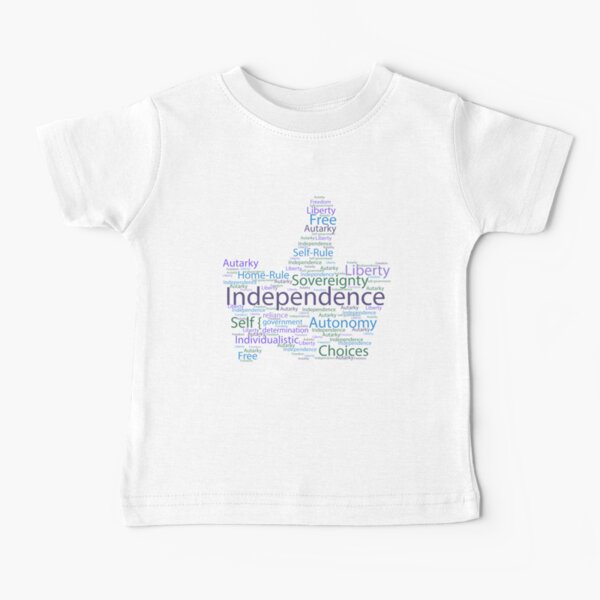 Thumbs Up for Independence Baby T-Shirt