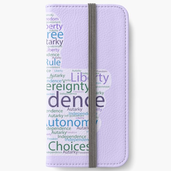 Thumbs Up for Independence iPhone Wallet