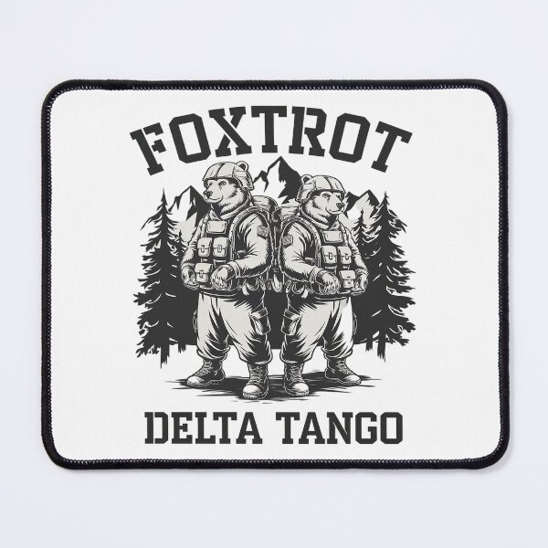 Item preview, Resist Bear Foxtrots Deltas Tangos designed and sold by FadeOfThrone.