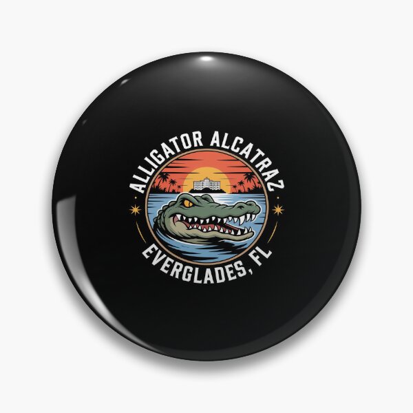 Item preview, Alligator Alcatraz Florida Everglades Parody 3 designed and sold by AquaKiev.
