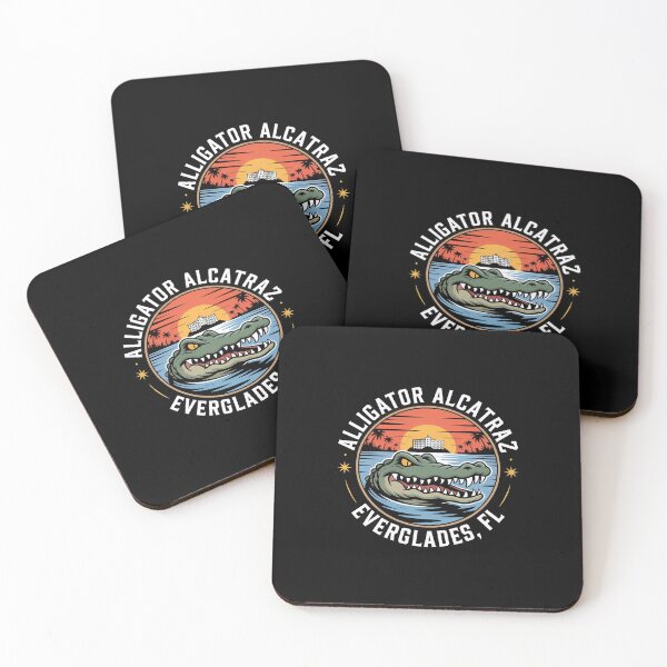 Item preview, Alligator Alcatraz Florida Everglades Parody 3  designed and sold by AquaKiev.