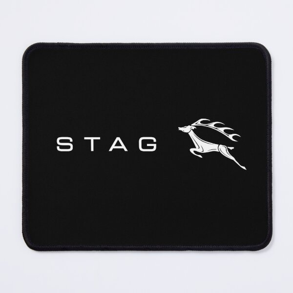 Item preview, Triumph Stag V8 emblem - white print designed and sold by retropetrol.