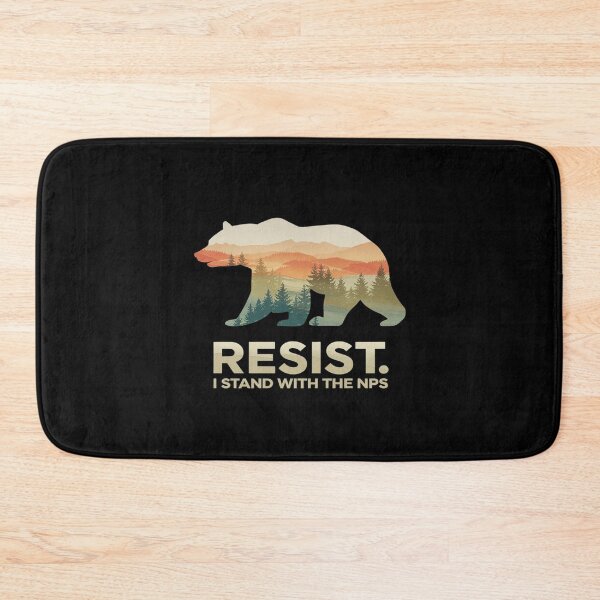 Item preview, Resist Bear i stand with the nps national park support  designed and sold by FadeOfThrone.
