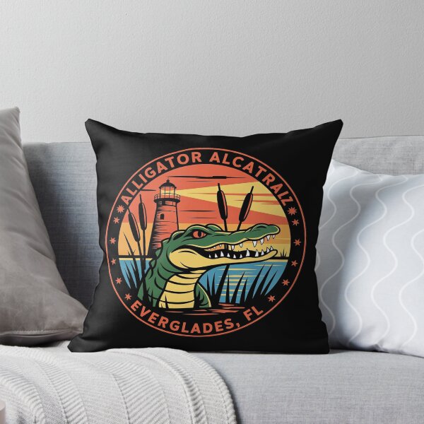 Item preview, Alligator Alcatraz Florida Everglades Parody 11  designed and sold by AquaKiev.