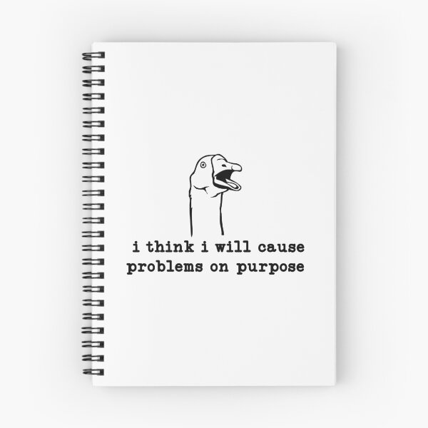 Item preview, I Think I Will Cause Problems on Purpose designed and sold by CloudyPress.