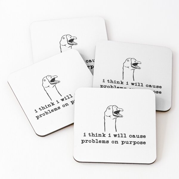Item preview, I Think I Will Cause Problems on Purpose designed and sold by CloudyPress.