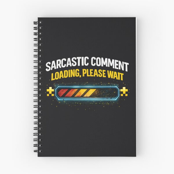 Artikelvorschau, Sarkastischer Kommentar wird geladen – Lustiger Tech-Humor im Design entworfen und verkauft von Wicked.Teez.