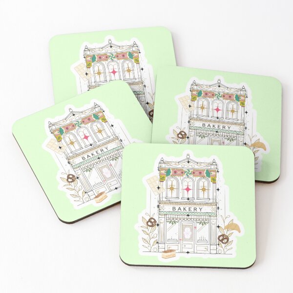 Item preview, Magical Bakery Illustration – Dreamy Cake Shop with Floating Desserts designed and sold by Sugar Wisdom .