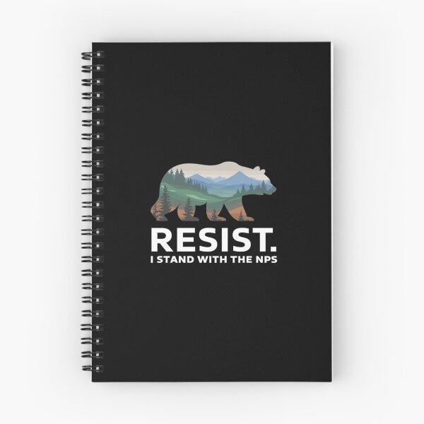 Item preview, Resist Bear i stand with the nps national park support  designed and sold by MarryIsMonth.