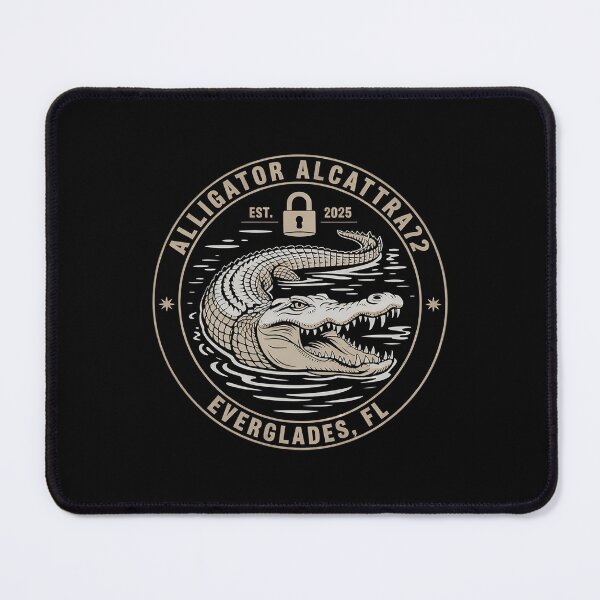 Item preview, Alligator Alcatraz Florida Everglades Parody 13  designed and sold by AquaKiev.