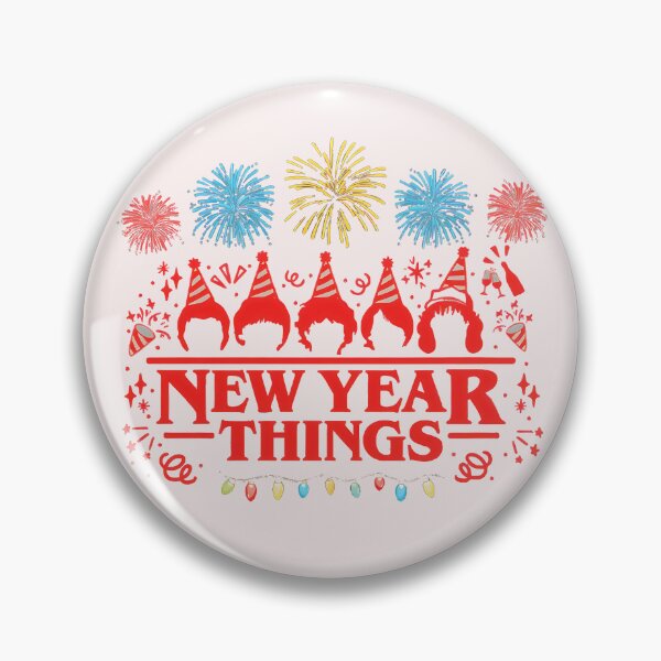 Item preview, New Year Things 2026 Classic T-Shirt – Retro Party Hats & Fireworks Funny New Year Eve Design designed and sold by thudoando.