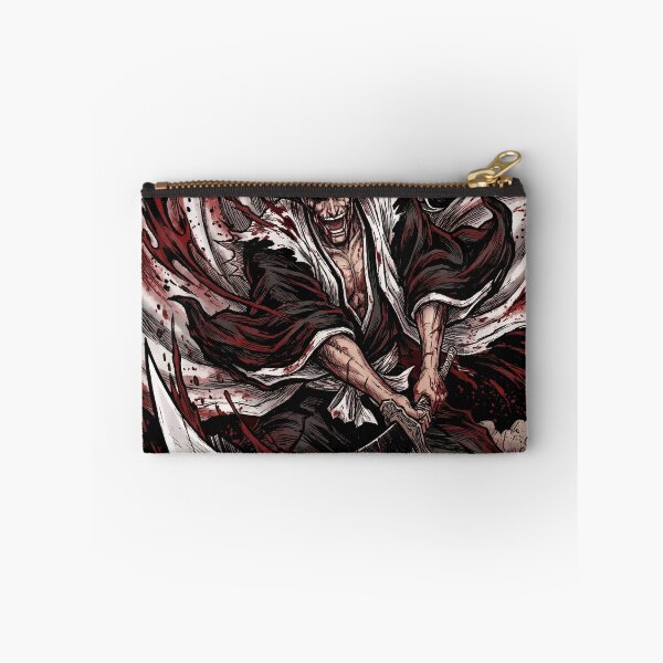 Item preview, Eye-patch Sword Demon Scarred Captain Wild Black Hair Gigantic Zanpakuto Nozarashi Bankai Berserker Reaper Fan Art Portrait Illustration Poster T-Shirt Sticker Print Gift designed and sold by Senpaiwaves.