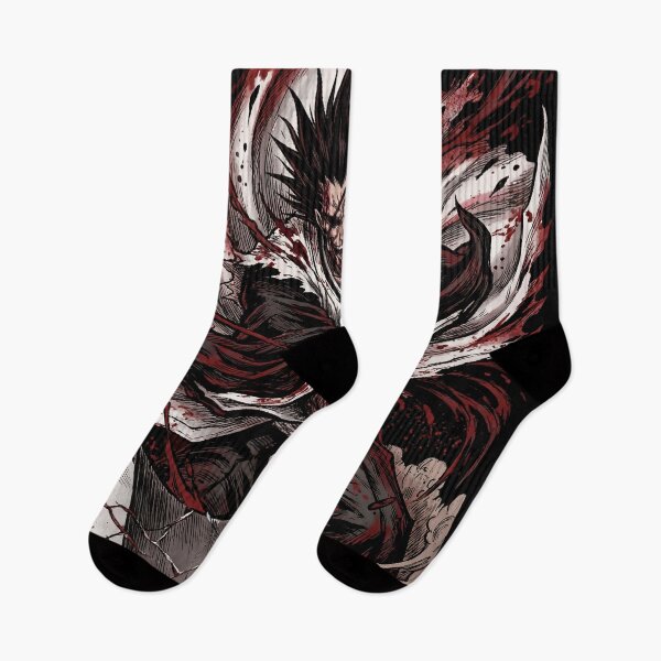 Item preview, Eye-patch Sword Demon Scarred Captain Wild Black Hair Gigantic Zanpakuto Nozarashi Bankai Berserker Reaper Fan Art Portrait Illustration Poster T-Shirt Sticker Print Gift designed and sold by Senpaiwaves.