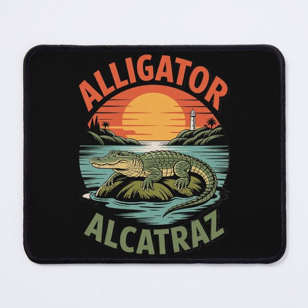 Item preview, Alligator Alcatraz Florida Everglades Parody  15  designed and sold by AquaKiev.