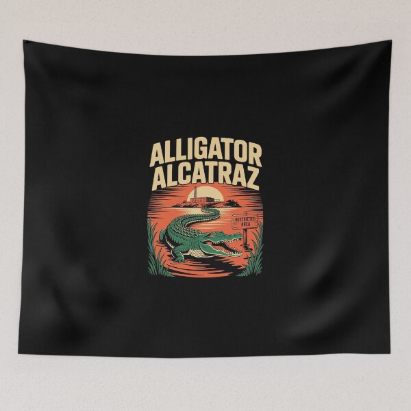 Item preview, Alligator Alcatraz Florida Everglades Parody 21 designed and sold by SyntaxClaw.
