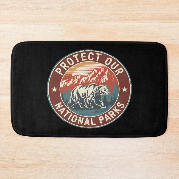 Item preview, Resist protect national parks Save Nature Parks Public Bear designed and sold by MarryIsMonth.