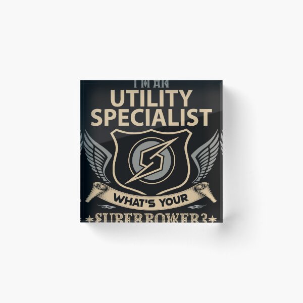 Item preview, Utility Specialist designed and sold by ginawilliams39.