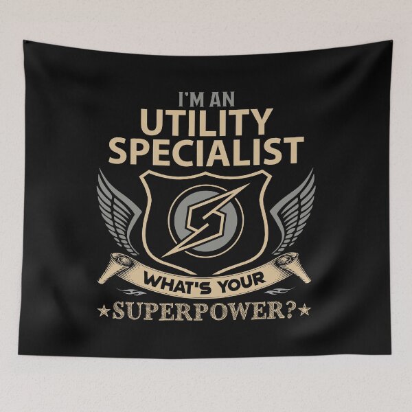 Item preview, Utility Specialist designed and sold by ginawilliams39.