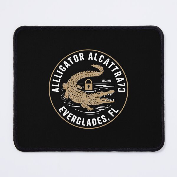 Item preview, Alligator Alcatraz Florida Everglades Parody 24  designed and sold by AquaKiev.
