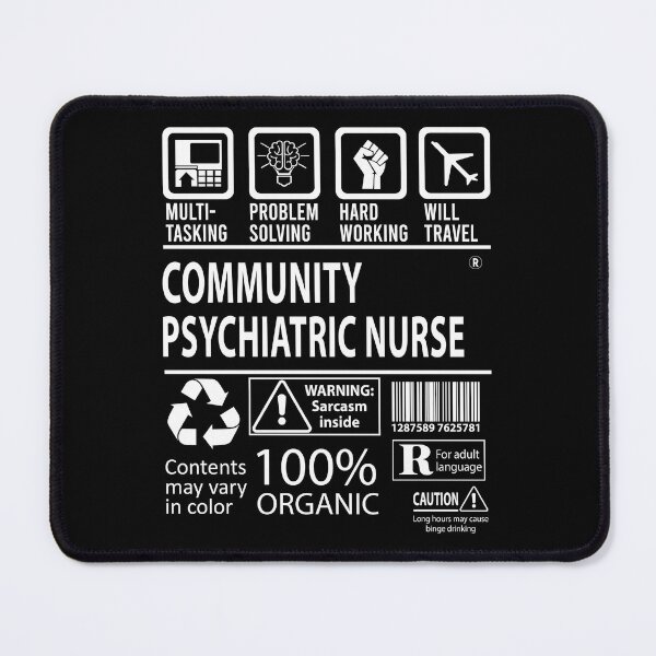 Item preview, Community Psychiatric Nurse designed and sold by Streanin.