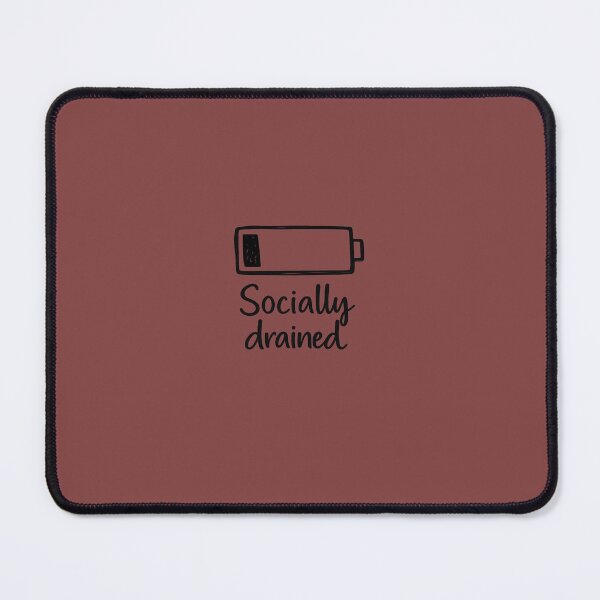 Item preview, Socially Drained Empty Battery designed and sold by PennyThought.
