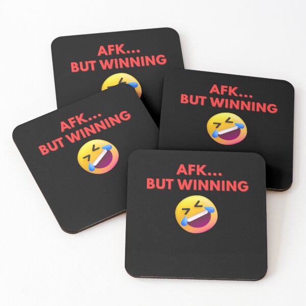 Item preview, Afk... But Winning  designed and sold by Rasheedaholik.