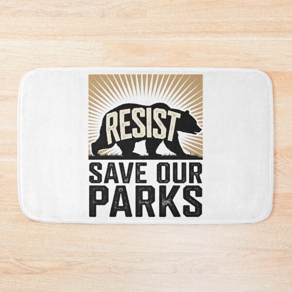 Item preview, Resist Save Our Parks Alt US National Parks Bear  designed and sold by FadeOfThrone.