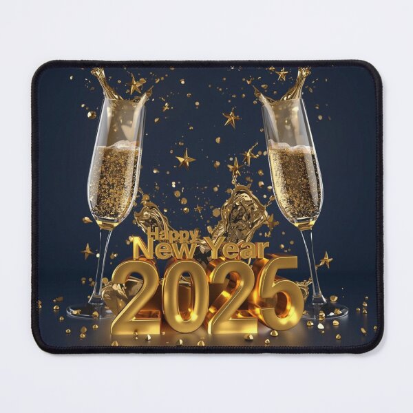 Item preview, Luxury 3D Gold 2026 New Year Diamond Filigree Emblem designed and sold by sa-prints.