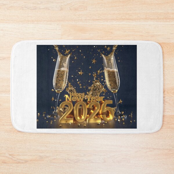 Item preview, Luxury 3D Gold 2026 New Year Diamond Filigree Emblem designed and sold by sa-prints.