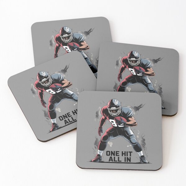 Item preview, BUILT FOR BATTLE — Gridiron Street Football Player Tee designed and sold by ABLAT-CREATIONS.