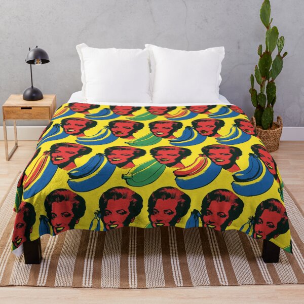 Item preview, Pop Art Banana Collage with Retro Faces designed and sold by weirdfishes123.