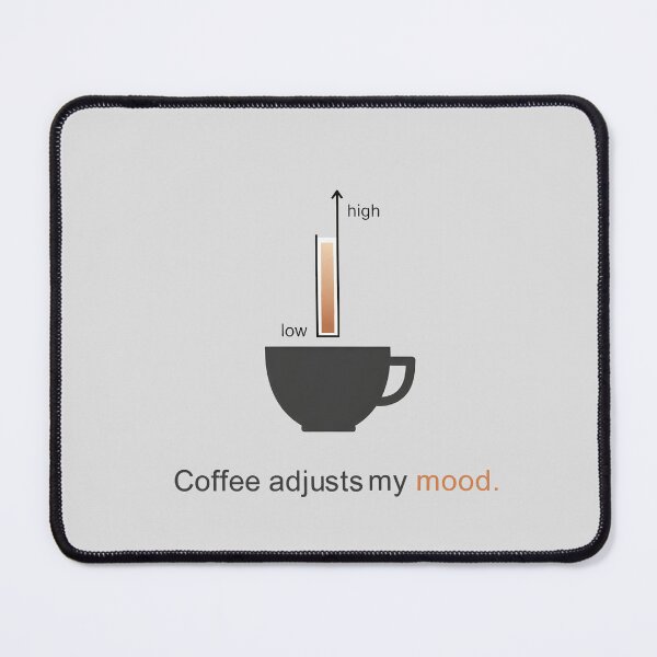 Item preview, Coffee Mood Meter Level Indicator designed and sold by VibeShift Studio.