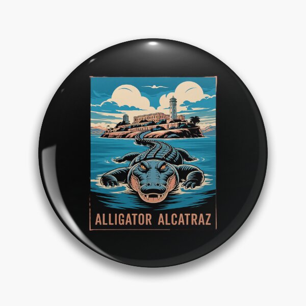 Item preview, Alligator Alcatraz Florida Everglades Parody  designed and sold by AquaKiev.