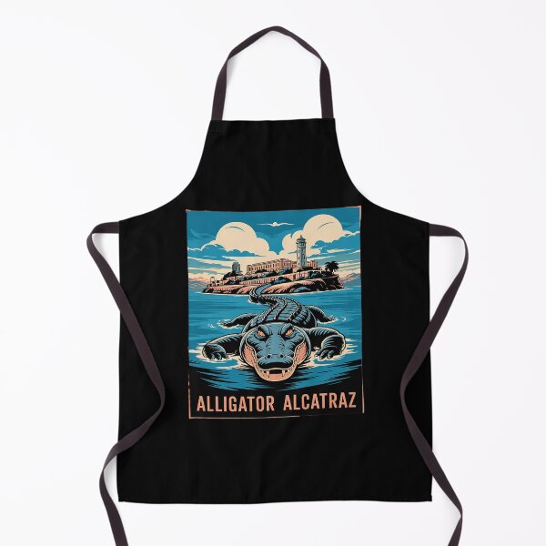 Item preview, Alligator Alcatraz Florida Everglades Parody designed and sold by AquaKiev.