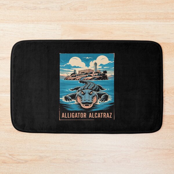 Item preview, Alligator Alcatraz Florida Everglades Parody  designed and sold by AquaKiev.