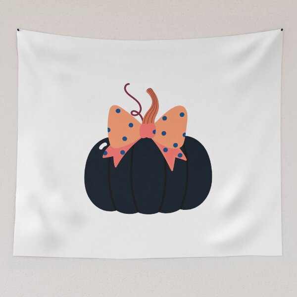Item preview, Cute Halloween Pumpkin with Polka Dot Bow designed and sold by Horrify.