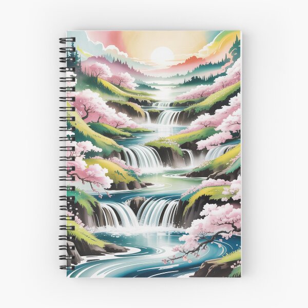 Item preview, A Japanese-style landscape. designed and sold by Lilashakti ⭐️ ⭐️ ⭐️ ⭐️ ⭐️.