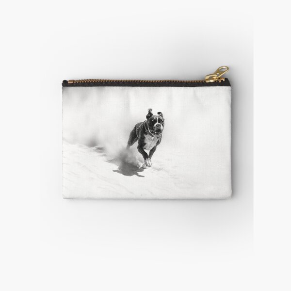 Item preview, A Boxer captured mid-run on a sandy beach, Dogs in Motion designed and sold by CDC40.