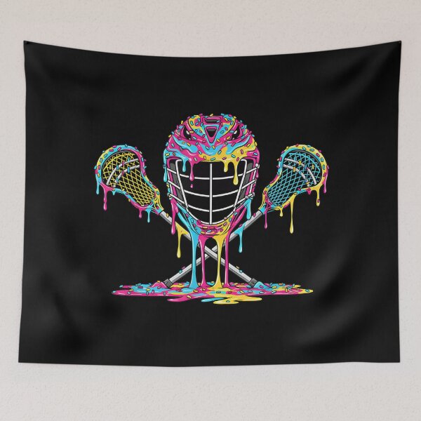 Item preview, Lacrosse Drip Ice Cream Lax Helmet Sticks Sport Player designed and sold by ChestOutLoud.