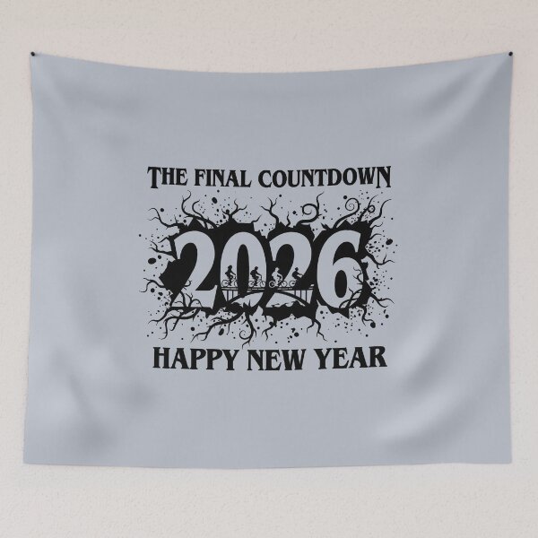 Item preview, The Final Countdown 2026 Classic T-Shirt | Stranger New Year Upside Down 80s Horror Style designed and sold by thudoando.