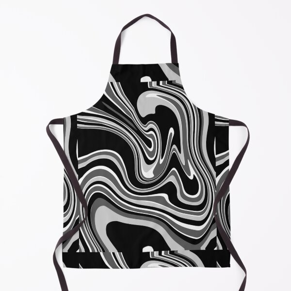 Item preview, Black and white liquefied texture designed and sold by tornasolhaze.