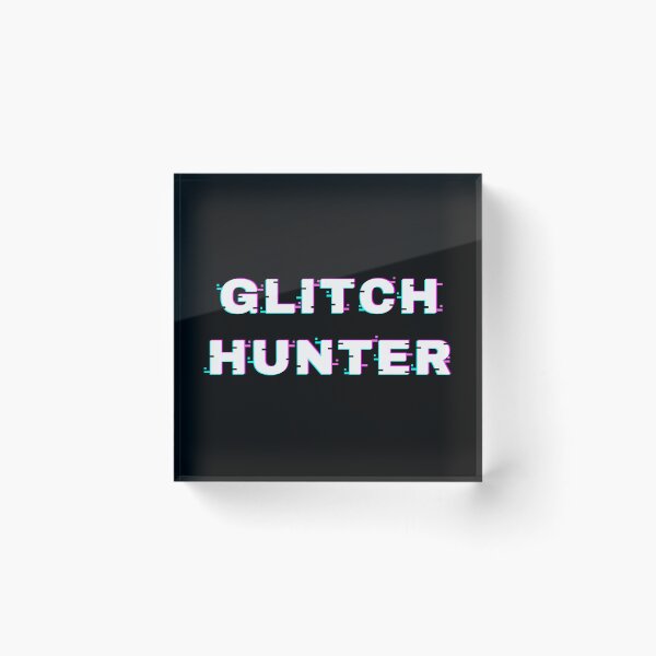 Item preview, Glitch Hunter – Retro Glitch Text Design designed and sold by PHRASEandSTYLE.