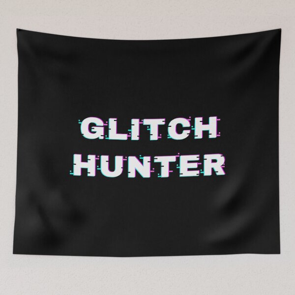Item preview, Glitch Hunter – Retro Glitch Text Design designed and sold by PHRASEandSTYLE.