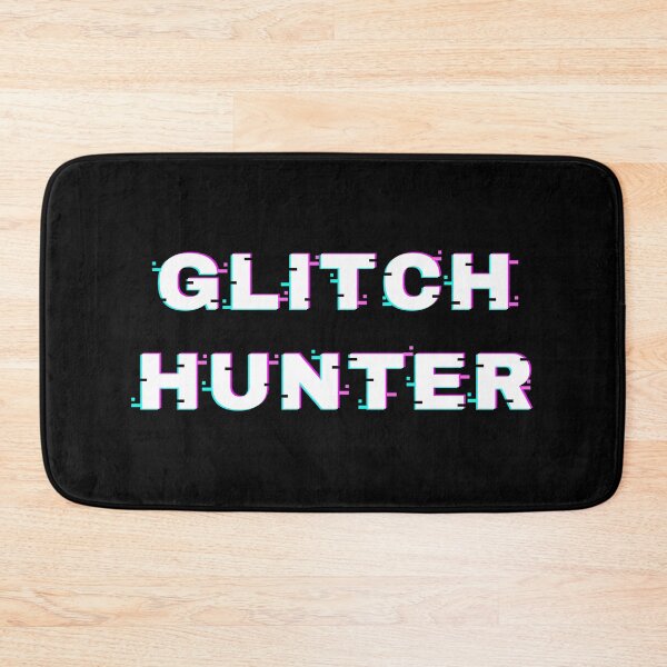 Item preview, Glitch Hunter – Retro Glitch Text Design designed and sold by PHRASEandSTYLE.