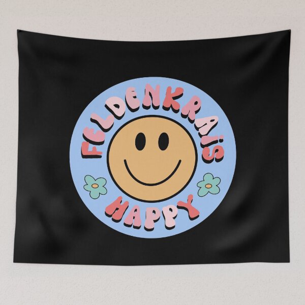 Item preview, Blue Smiley Feldenkrais designed and sold by Feldymerch.