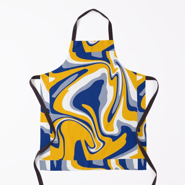 Item preview, Liquefied texture: mustard, blue, gray designed and sold by tornasolhaze.