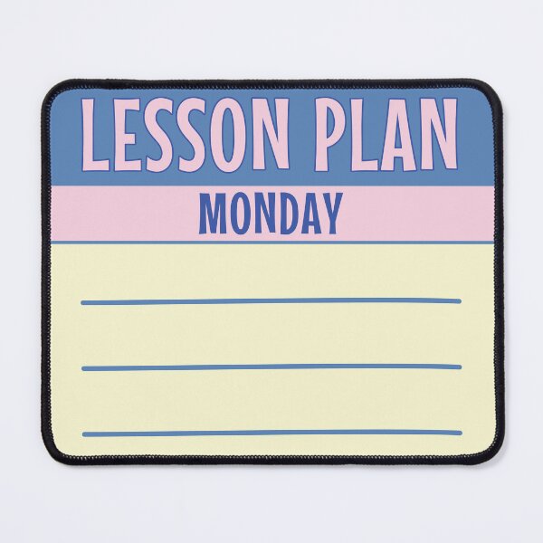 Item preview, Lesson Plan Monday designed and sold by Think4Prints.