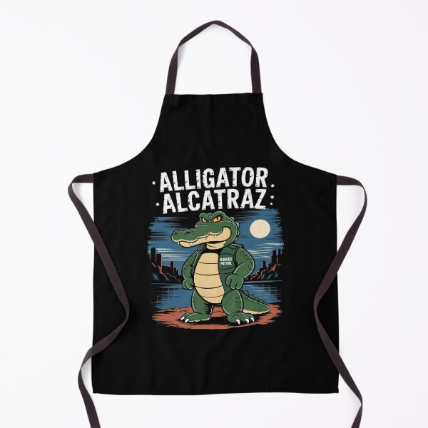 Item preview, Alligator Alcatraz Border Guard designed and sold by AquaKiev.