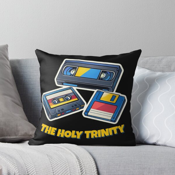 Item preview, The Holy Trinity - Retro Tech 90s Cartoon Nostalgia designed and sold by JakubDesigns89.