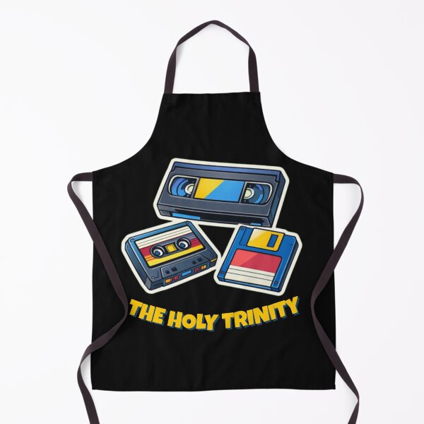 Item preview, The Holy Trinity - Retro Tech 90s Cartoon Nostalgia designed and sold by JakubDesigns89.